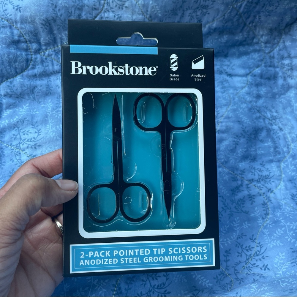 Brookstone Anodized Steel Scissors Set - Picture 3 of 3
